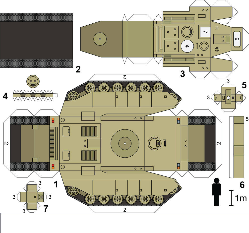 PAPERCRAFT TANK